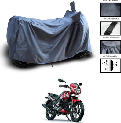 CODOKI Waterproof Two Wheeler Cover for TVS(Flame SR125, Grey)