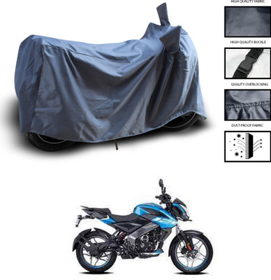 CODOKI Waterproof Two Wheeler Cover for Bajaj(Pulsar NS 200, Grey)