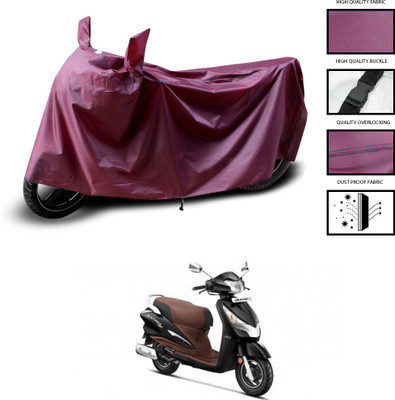 CODOKI Waterproof Two Wheeler Cover for Hero(Destini 125, Maroon)