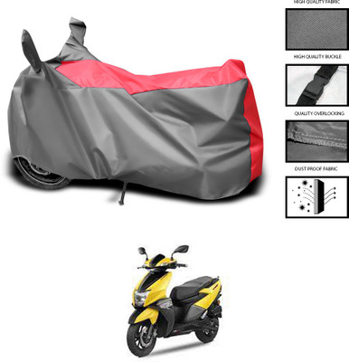CODOKI Waterproof Two Wheeler Cover for TVS(Scooty, Grey, Blue)