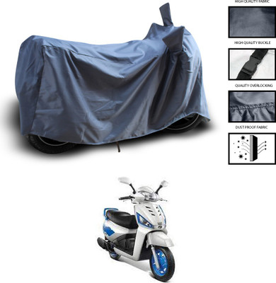 PAGORA Waterproof Two Wheeler Cover for Mahindra(Gusto 125, Grey)
