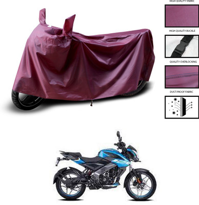 PAGORA Waterproof Two Wheeler Cover for Bajaj(Pulsar NS 200, Maroon)