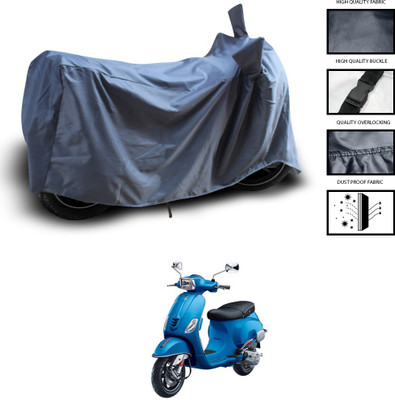 CODOKI Waterproof Two Wheeler Cover for Piaggio(Vespa VXL, Grey)