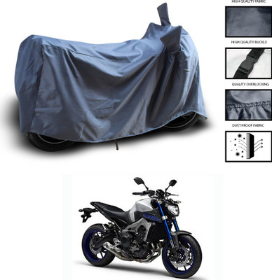 PAGORA Waterproof Two Wheeler Cover for Yamaha(MT-09, Grey)