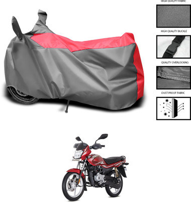 CODOKI Waterproof Two Wheeler Cover for Bajaj(ComforTec, Grey, Blue)