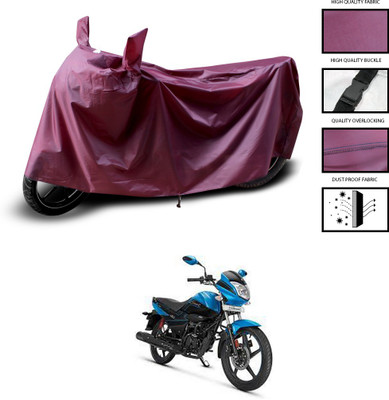 CODOKI Waterproof Two Wheeler Cover for Hero(MotoCorp Splendor iSmart, Maroon)