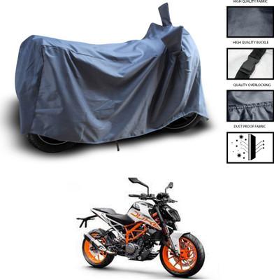 PAGORA Waterproof Two Wheeler Cover for KTM(390 Duke, Grey)
