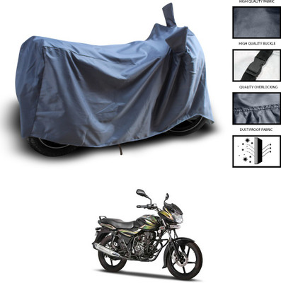 CODOKI Waterproof Two Wheeler Cover for Bajaj(Discover 100 DTS-i, Grey)