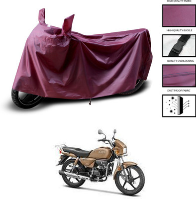 CODOKI Waterproof Two Wheeler Cover for Hero(Splendor, Maroon)