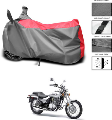 CODOKI Waterproof Two Wheeler Cover for Bajaj(Eliminator, Grey, Blue)