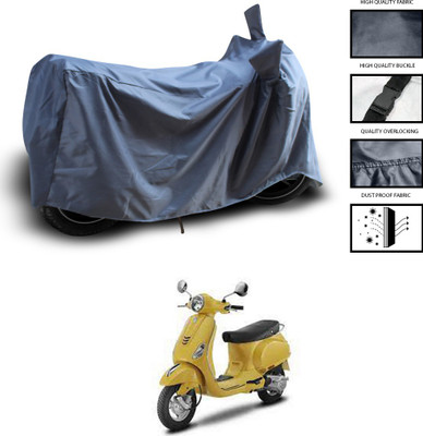 CODOKI Waterproof Two Wheeler Cover for Piaggio(Vespa LX 125, Grey)