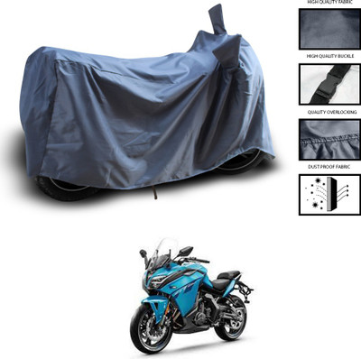 PAGORA Waterproof Two Wheeler Cover for CFMoto(650GT, Grey)