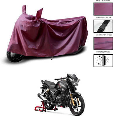 CODOKI Waterproof Two Wheeler Cover for TVS(Apache RTR 160, Maroon)