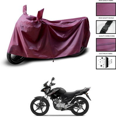 PAGORA Waterproof Two Wheeler Cover for Yamaha(YBR 125, Maroon)