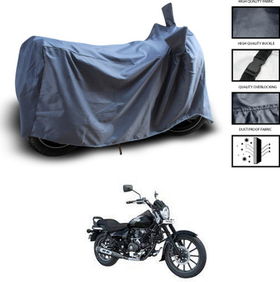 PAGORA Waterproof Two Wheeler Cover for Bajaj(Avenger 180 Street, Grey)
