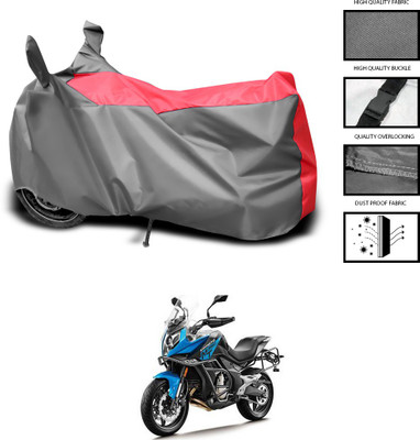 CODOKI Waterproof Two Wheeler Cover for CFMoto(650MT, Grey, Blue)