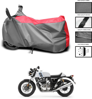 PAGORA Waterproof Two Wheeler Cover for Royal Enfield(Continental GT, Grey)