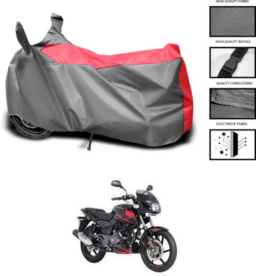 CODOKI Waterproof Two Wheeler Cover for Bajaj(Pulsar 150, Grey, Blue)