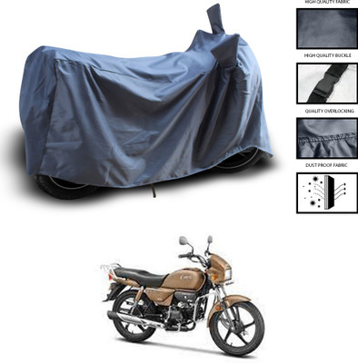 CODOKI Waterproof Two Wheeler Cover for Hero(Splendor, Grey)