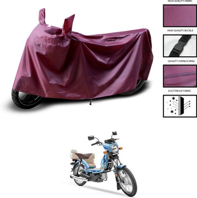 PAGORA Waterproof Two Wheeler Cover for TVS(XL 100, Maroon)