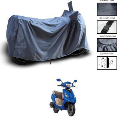 CODOKI Waterproof Two Wheeler Cover for TVS(Zest, Grey)
