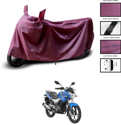 CODOKI Waterproof Two Wheeler Cover for Bajaj(Discover, Maroon)