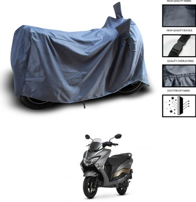 CODOKI Waterproof Two Wheeler Cover for Suzuki(Burgman Street 125, Grey)