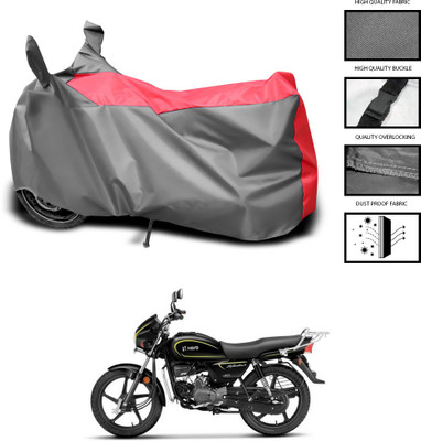 CODOKI Waterproof Two Wheeler Cover for Hero(MotoCorp Splendor Plus, Grey, Blue)