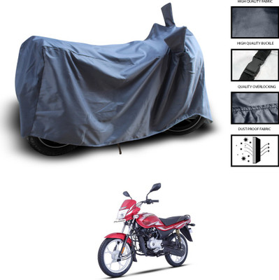 CODOKI Waterproof Two Wheeler Cover for Bajaj(CT100, Grey)