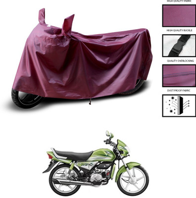 CODOKI Waterproof Two Wheeler Cover for Hero(HF Deluxe Eco, Maroon)