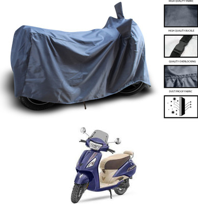 PAGORA Waterproof Two Wheeler Cover for TVS(Jupiter, Grey)