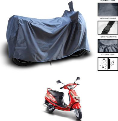 CODOKI Waterproof Two Wheeler Cover for Mahindra(Duro, Grey)