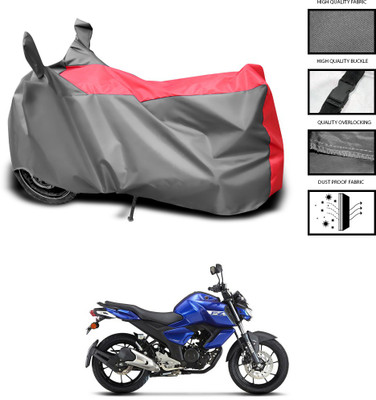 PAGORA Waterproof Two Wheeler Cover for Yamaha(FZ S V3.0 FI, Grey)