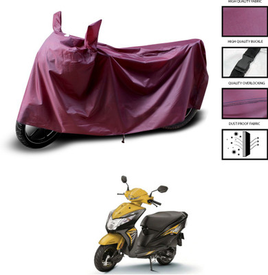 CODOKI Waterproof Two Wheeler Cover for Honda(Dio, Maroon)
