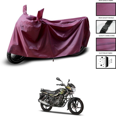 CODOKI Waterproof Two Wheeler Cover for Bajaj(Discover 100 DTS-i, Maroon)