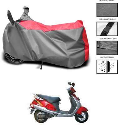 CODOKI Waterproof Two Wheeler Cover for Kinetic(Nova EX, Grey, Blue)