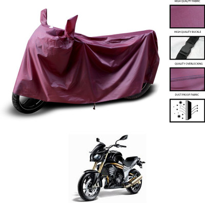 PAGORA Waterproof Two Wheeler Cover for Mahindra(Mojo, Maroon)