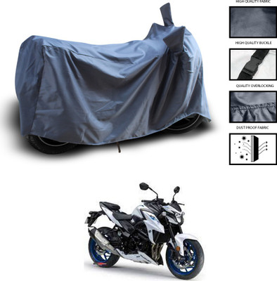 GOSHIV-car and bike accessories Waterproof Two Wheeler Cover for Suzuki(GSX, Grey)