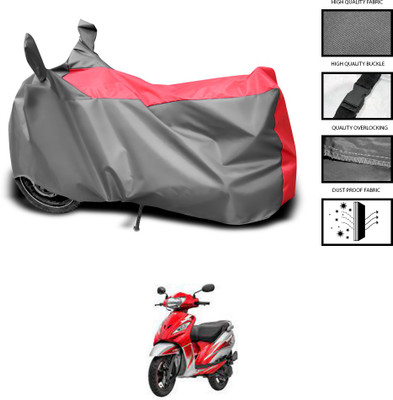 CODOKI Waterproof Two Wheeler Cover for TVS(Wego, Grey, Blue)