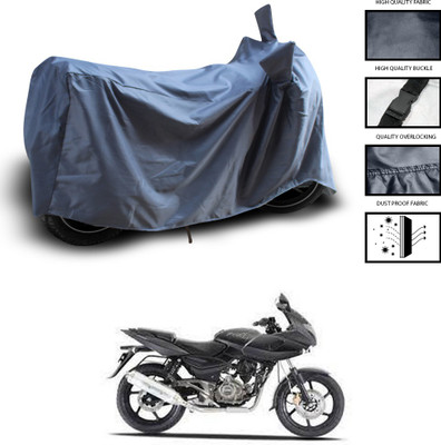 CODOKI Waterproof Two Wheeler Cover for Bajaj(Pulsar 220 DTS-i, Grey)