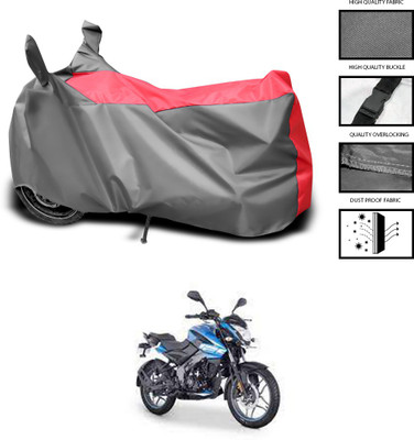 CODOKI Waterproof Two Wheeler Cover for Bajaj(Pulsar 125, Grey, Blue)
