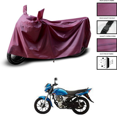 GOSHIV-car and bike accessories Waterproof Two Wheeler Cover for Yamaha(Saluto RX, Maroon)