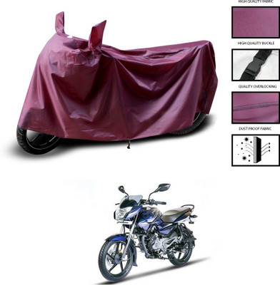PAGORA Waterproof Two Wheeler Cover for Bajaj(Pulsar 135 LS DTS-i, Maroon)