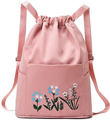 Atipriya Travelling Drawstring Folding Bag for Girls 25 L Backpack(Multicolor)