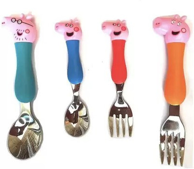 DDTOYS Aluminium Table Spoon Set(Pack of 4)