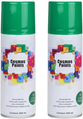 Cosmos Green Spray Paint 400 ml(Pack of 2)
