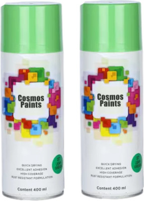Cosmos Green Spray Paint 400 ml(Pack of 2)