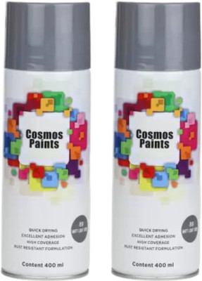 Cosmos Grey Spray Paint 400 ml(Pack of 2)
