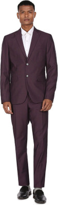 ARROW Formal Suit Self Design Men Suit