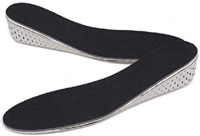 AlexVyan 4.75 cm Height Increase Memory Foam insole Shoes Pad Air Cushion for men & women Insole(Black, Grey)